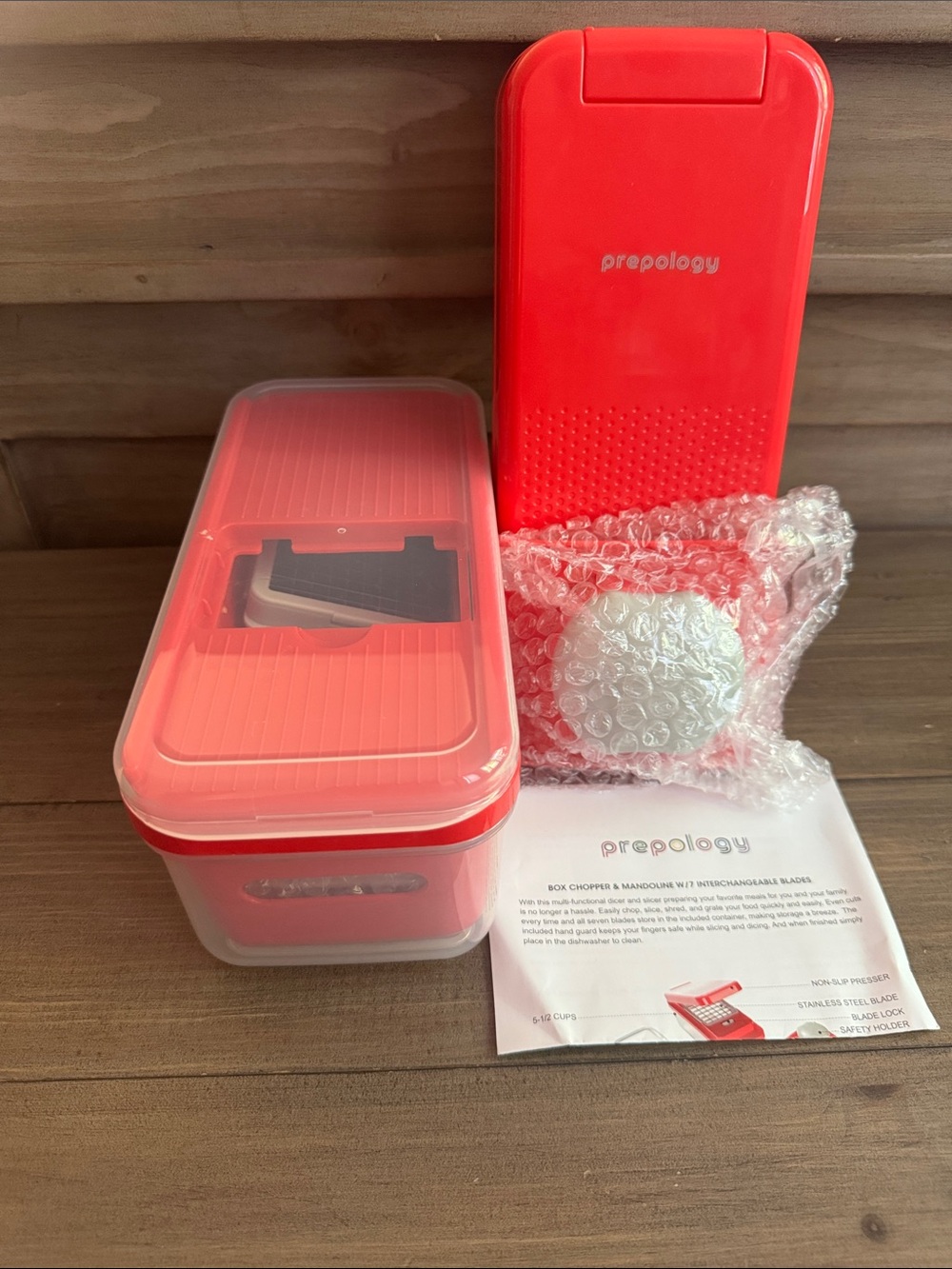 Prepology Box Chopper & Mandoline